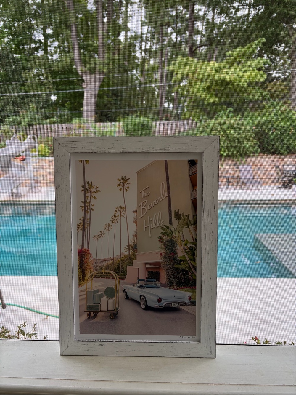 GRAY MALIN THE BEVERLY HILLS HOTEL Framed Fine Art Photography